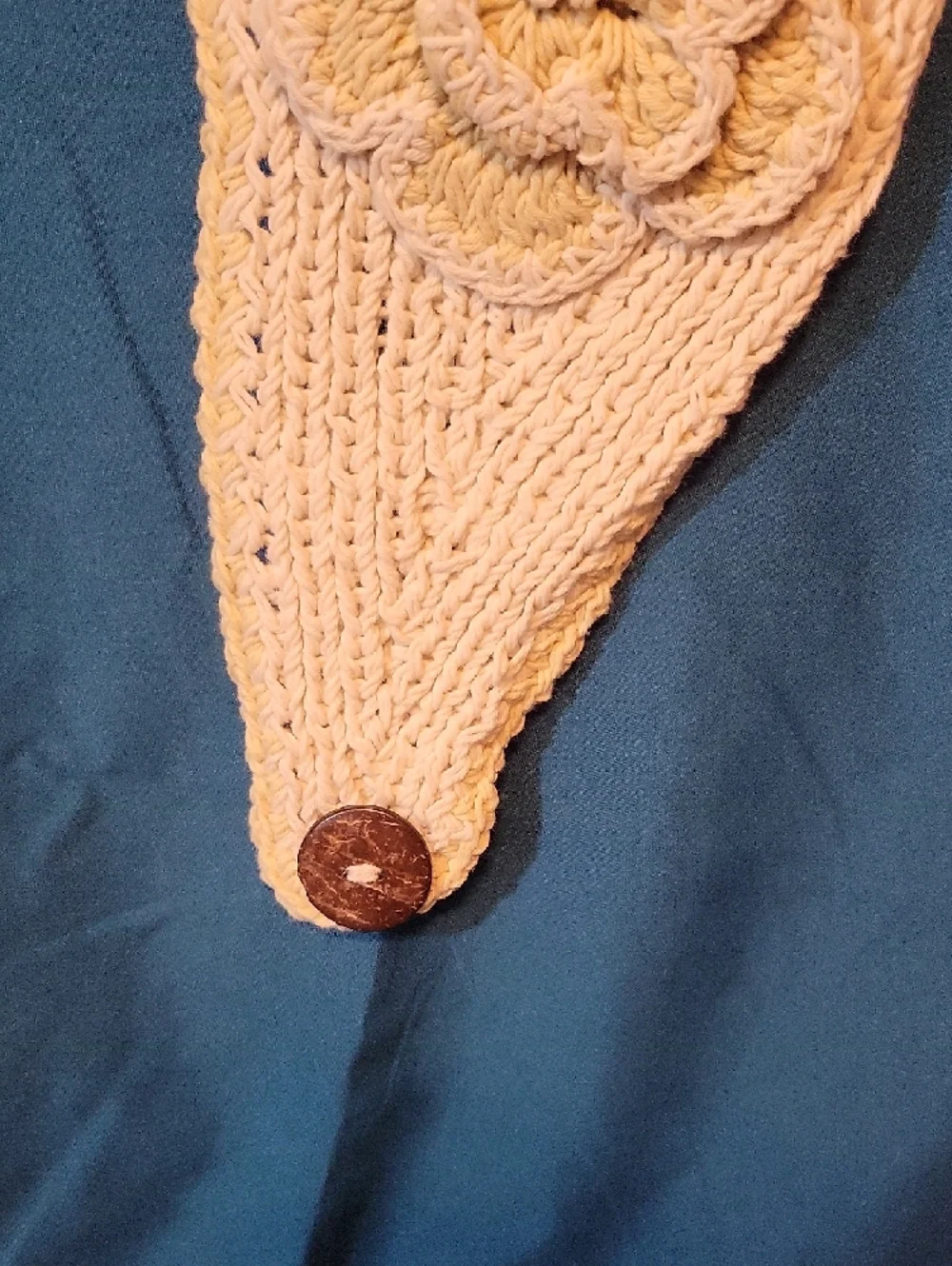 C.C Cream Knit Headwrap with Branded Kraft Tag